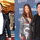 Elon Musk at the Met Gala on May 2, 2022 (left), Nicole Shanahan and Sergey Brin at NASA Ames Research Center on November 03, 2019 (right)